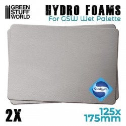 2 Hydro Foams for Wet Palette