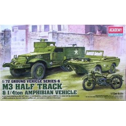 M3 Half Track and 1/4 ton...