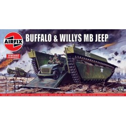 Buffalo and Willys MB Jeep...