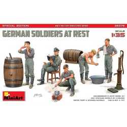 German soldiers at rest...
