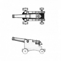 Canon avec chariot 20 mm