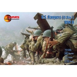 WWII U.S Rangers at D-Day 1/72