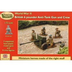 British 6 pdr Anti-Tank Gun...