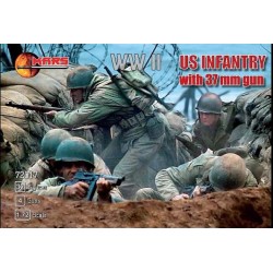U.S. Infantry WWII with...