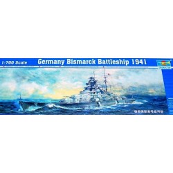 Bismarck German battleship...