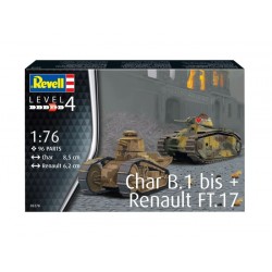 Char B.1 bis and Renault...