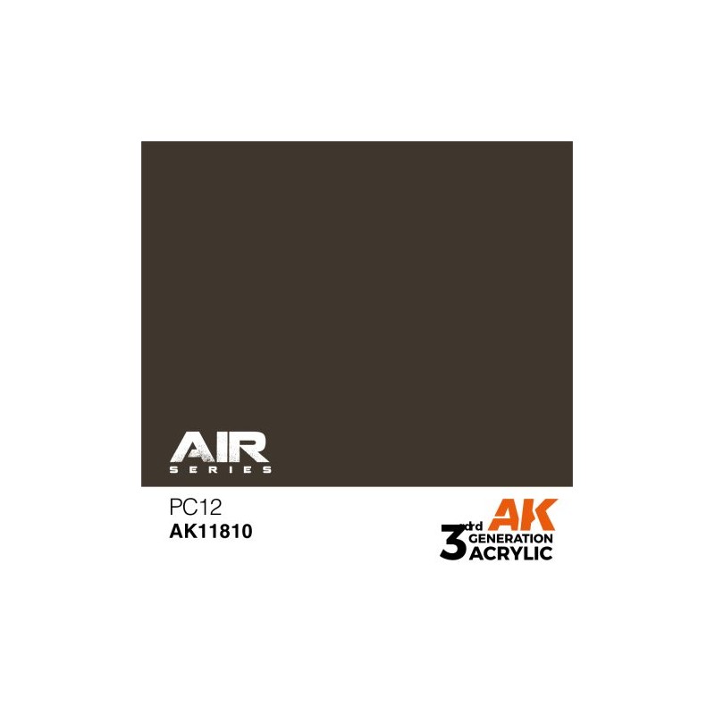 AK Interactive 3rd Generation serie Aerei colore acrilico 17 ml AK11810 PC12