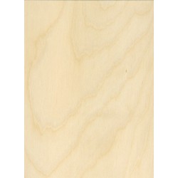 Legno compensato Betulla avio 1220x400x1,5 mm 3 strati