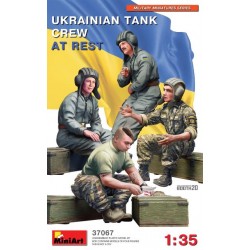 Ukrainian tank crew at rest...