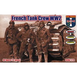 French Tank Crew WWII 1/72