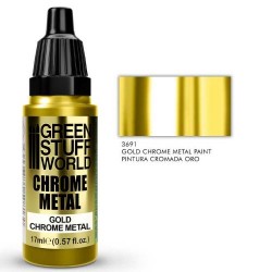 Gold Chrome Metal 17 ml