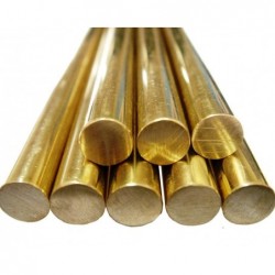 Brass profile round section...