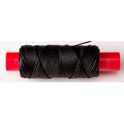 Rigging Cord Black 1 mm 20 mtr