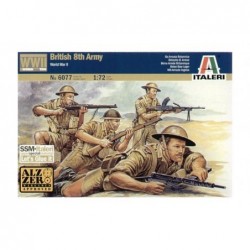 2nd WW BRITISH  8th ARMY 1/72