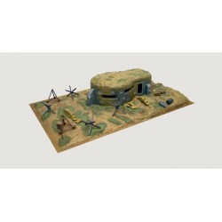 WWII BUNKER AND ACCESSORIES...