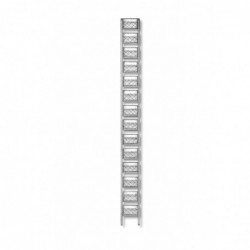 Metal ladder 4x100 mm
