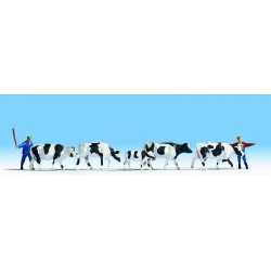 Mandriani con mucche HO