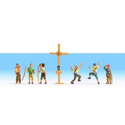 Scalatori con croce HO