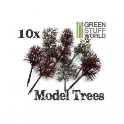 10 Model Tree Trunks 120 mm