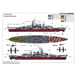 ITALIAN BATTLESHIP ROMA 1/350