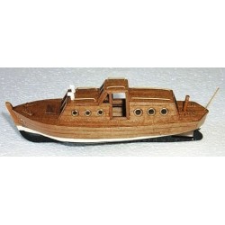 Barca diesel in legno kit...