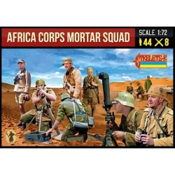 Africa Korps Mortar Squad 1/72