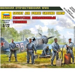 Soviet airforce ground crew...