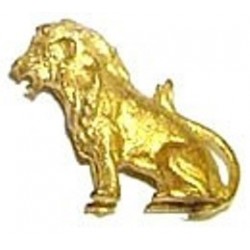 Figure de proue en métal Lion