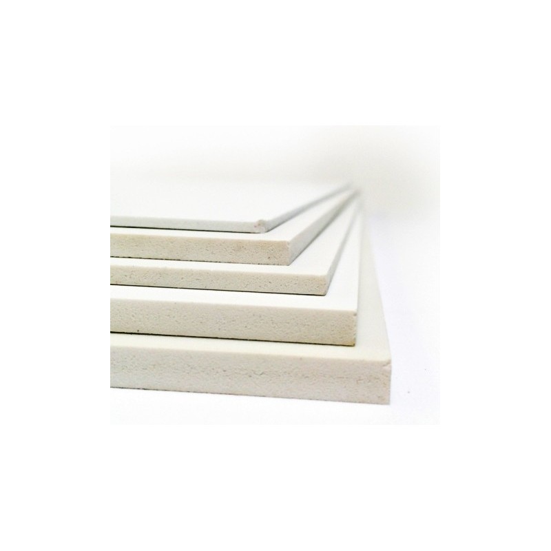 Laminas De Pvc 3mm 122x244 Foam Liso Blanco