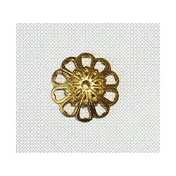 Rosette in ottone 8 mm 10 pz