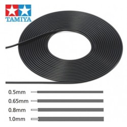 Cavo vinile nero 1 mm per 2...