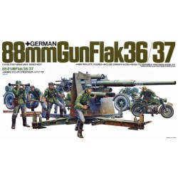 German 88mm Gun FlaK 36/37...