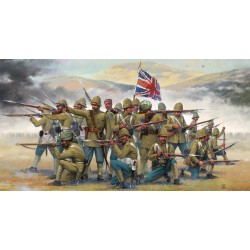 British Infantry and Sepoys...