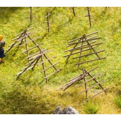 Hay Racks laser cut HO