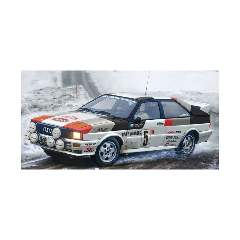 Maqueta 1/24 - Audi Quattro Rallye