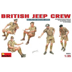 British Jeep Crew 1/35