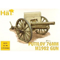 WWI Putilov 76 mm Gun 1/72