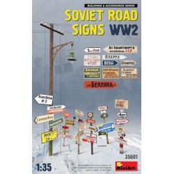 Soviet Road Signs WWII 1/35