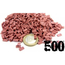 500 mattoni ceramici rossi...