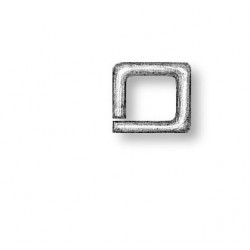 Anneau carrés en laiton 3,5 mm