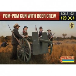 Pom-Pom Gun with Boer Crew...