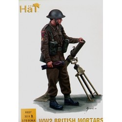 British Mortar Team WWII 1/72