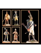 Maquettes et figurines résine et métal miniatures Amati, Poste Militaire, Verlinden, Castel, Le Cimier.